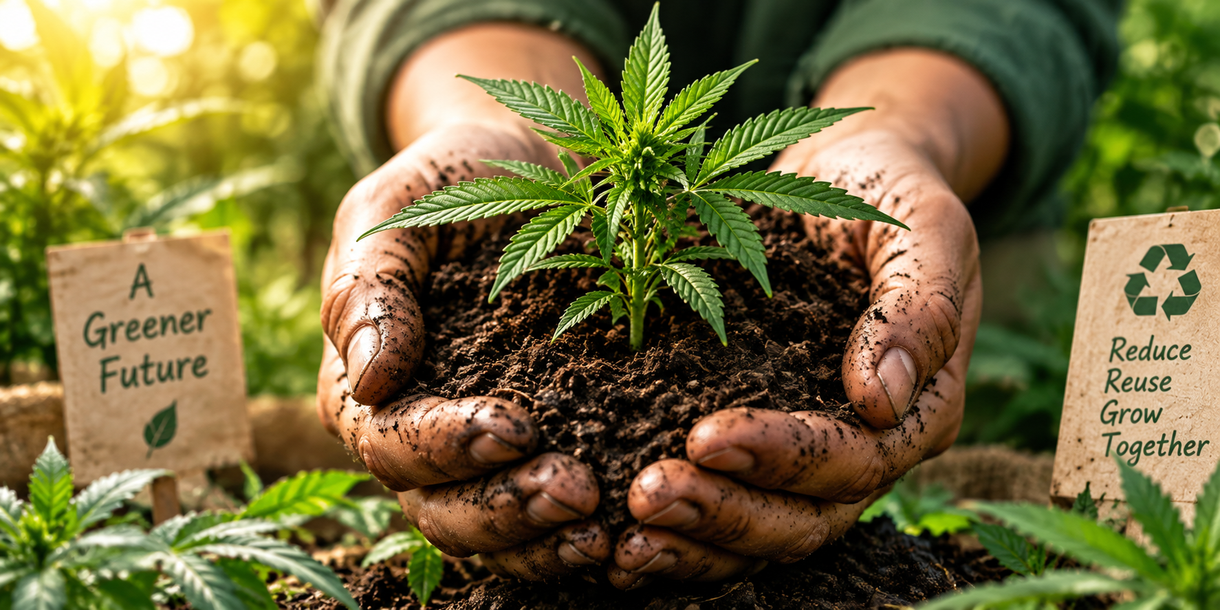 Sustainable cannabis growing